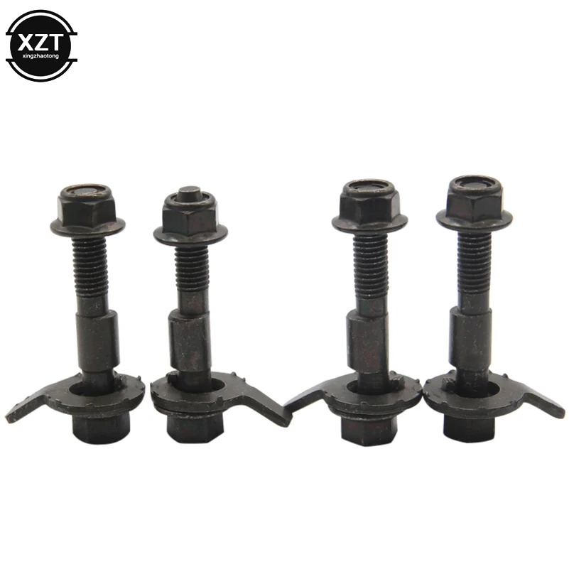 4pcs/lot 12mm Wheel Alignment Camber Adjustment Screw Bolt Kit Cam Bolt Fits Automotive 12mm Wheel Alignment