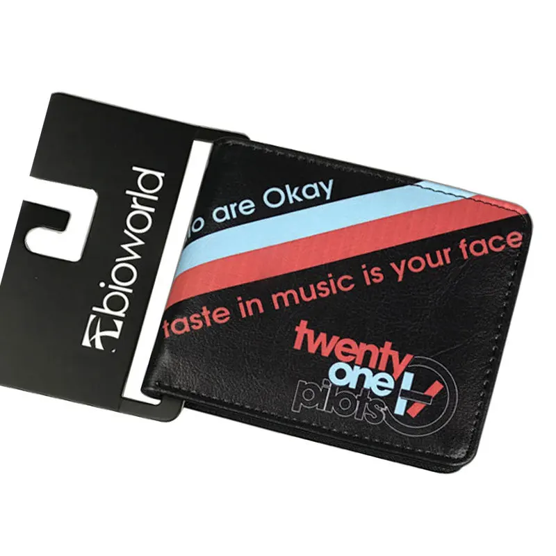 

2019 Brand new 21 pilot rock band short wallet coin bag