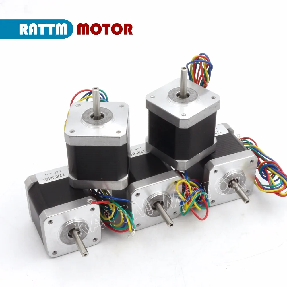 EU/US/RU Delivery! 5pcs NEMA17 CNC stepper motor 78 Oz-in /48mm 1.8A stepping motor/1.8A for 3D print цена EU/US/RU Delivery! 5pcs NEMA17 CNC stepper motor 78 Oz-in /48mm 1.8A stepping motor/1.8A for 3D print цены онлайн