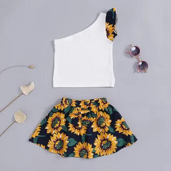 

Baby Girl Dress 2018 Summer Girls Dresses Style Infantile Dress Hot Sale Baby Girl Clothes Summer Sun Flower Style Dress YO9B