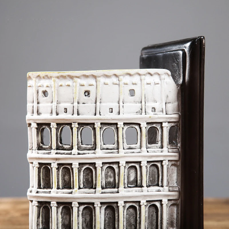 أوروبا نمط العمارة الدفتين الراتنج قوس النصر الكولوسيوم خزانة زخرفة زخرفة الحرف الإبداعية