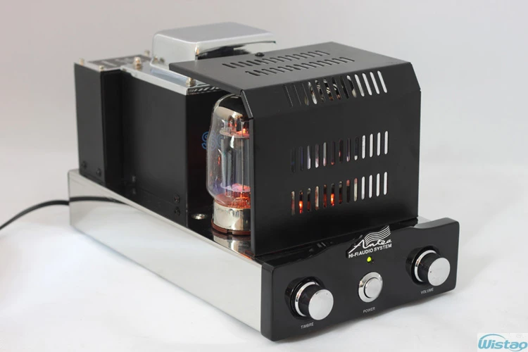 IWISTAO Tube Amplifier HIFI Shuguang KT88 2 X 8W Dual Mono-block Integrated Russian 6H1 Preamp USA 6AK5 Driving amplifier | Электроника