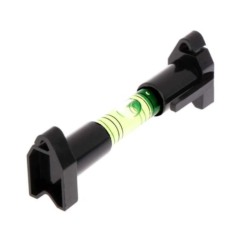 

OOTDTY Pocket Line Hanging Spirit Level Brick Rope Cord Wire String Bubble Hanger Black