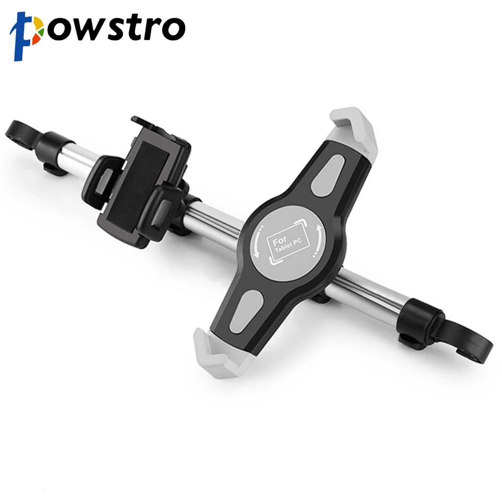 

Car Back Seat Tablet Holder 7-11" Aluminum Tablet Phone Holder Stand Mount Adjustable for iPhone iPad Samsung Xiaomi Kindle