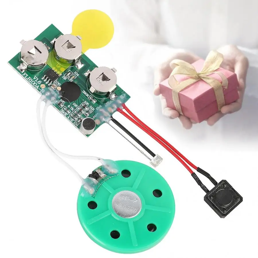 

Digital Radio Receiver Car Radio Diy Greeting Card Chip 60 Seconds Recordable Voice Sound Chip Module Fm Radio Am Fm