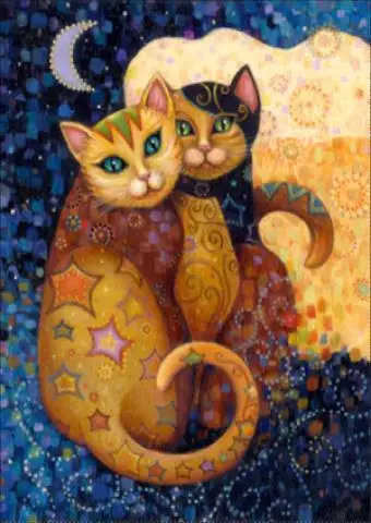 

5D Diamond Embroidery Animal Cat Cross Stitch DIY Diamond Painting Full Diamond scenery rhinestones Home Decor gift