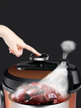 

[TB14]Electric pressure cooker household electric pressure cooker intelligent 5 liters multi-function rice cooker 4-5-6 people a