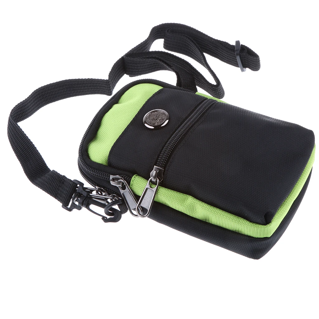 Nylon Crossbody Bag Purse Cell Phone Wallet Case Casual Handbag Water Resistant with detachable strap for Men Women Waist Belt