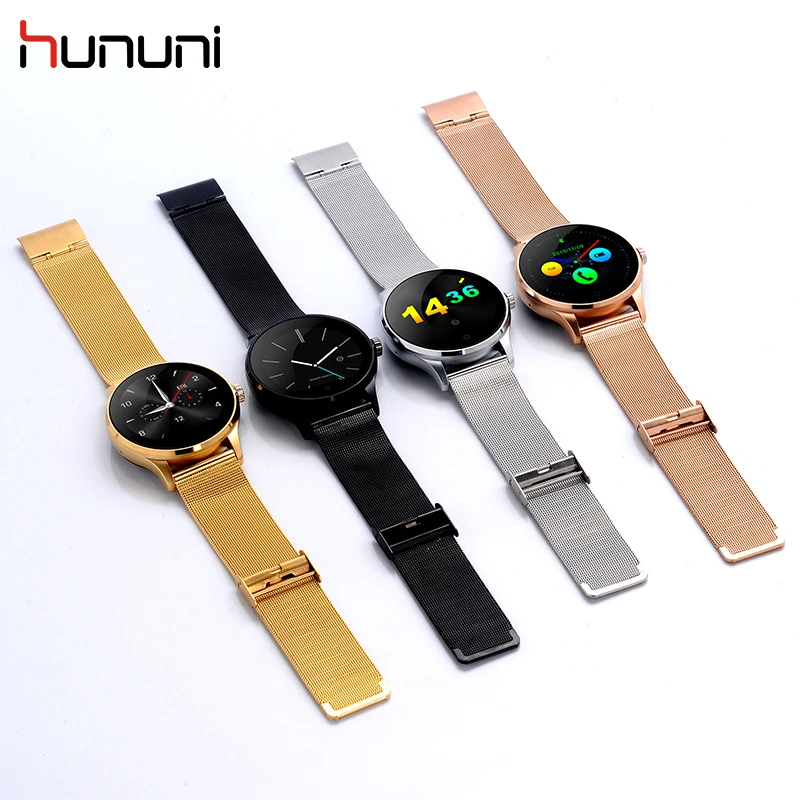 

HUNUNI K88H Sports Smart Watch Circle Colorful Screen High-Resolution Display relogios inteligente Smart Wristband Men Women
