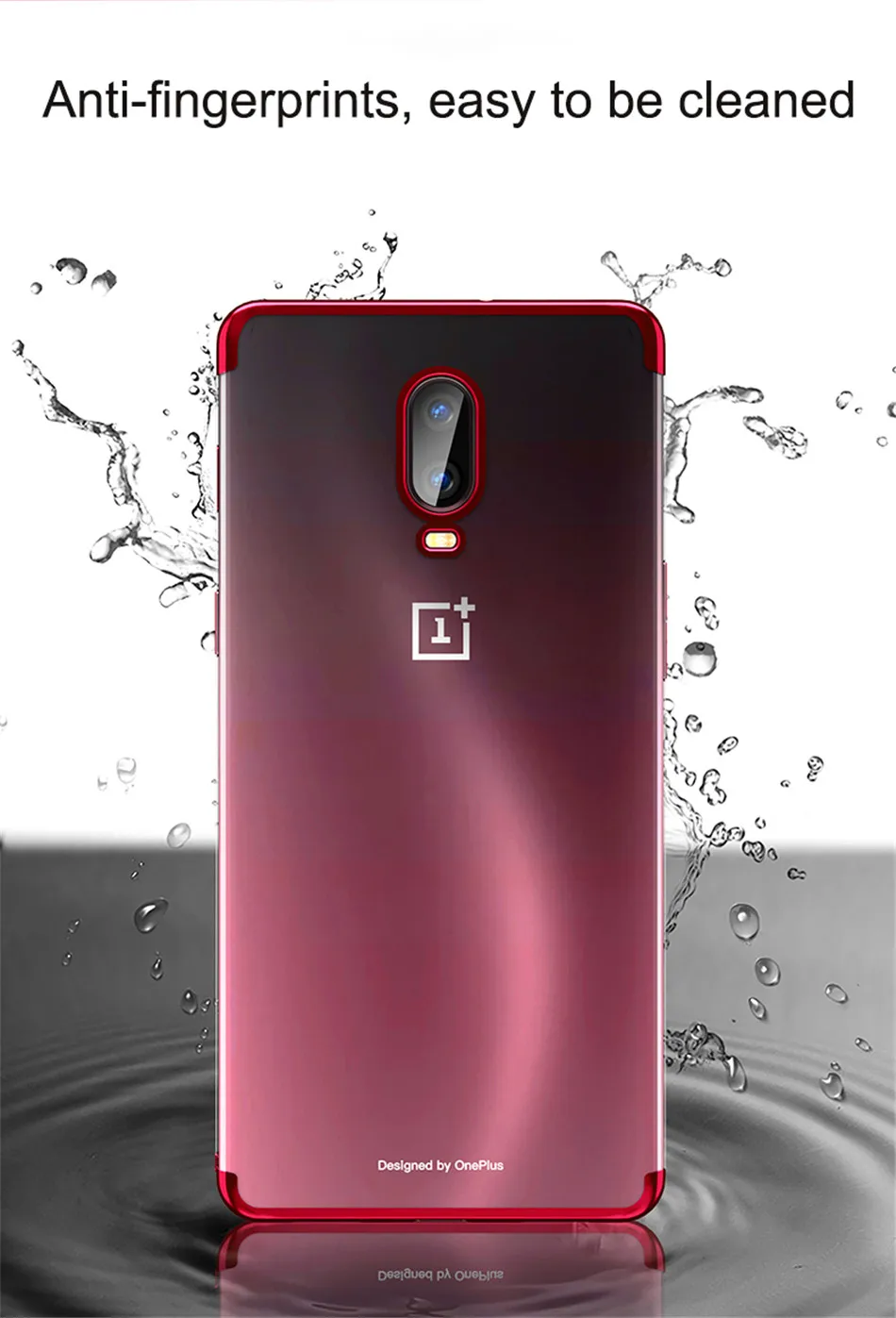 USLION гальванический мягкий прозрачный чехол для телефона для Oneplus 7 7 Pro TPU силиконовый чехол с покрытием для One Plus 6T 6 5 5T противоударный чехол
