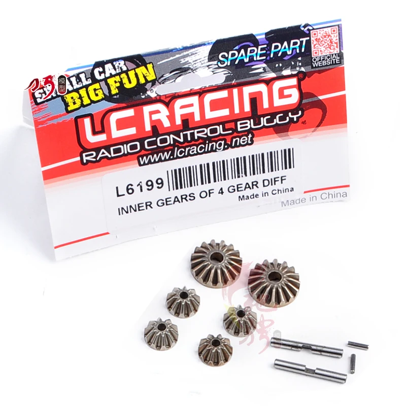 

Free shipping LC Racing metal differential gear shaft group 4+2 cross-country race speed pull short card big foot desert L6199