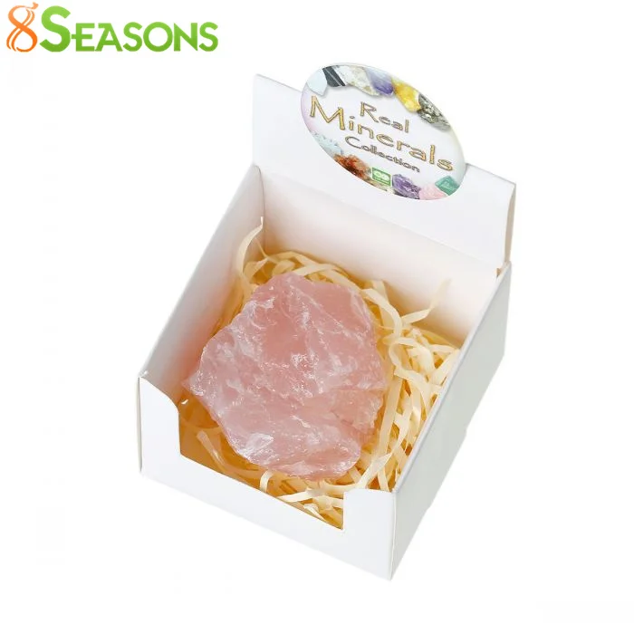 

8SEASONS Created Irregular drusy Gem Stone Lightpink Gem Stone October Birthstone No Hole About 4.5cm x 4.4cm, 1 Box