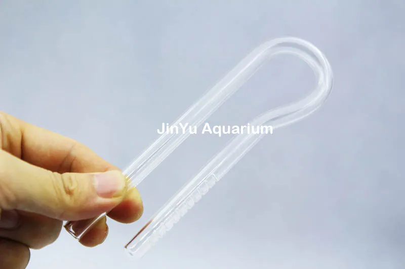 Стеклянная трубка Лили Пайп мини нано 13 мм 10 мм 17 мм вход отток струи мощность Отток Аквариум аквариум фильтр Аксессуар
