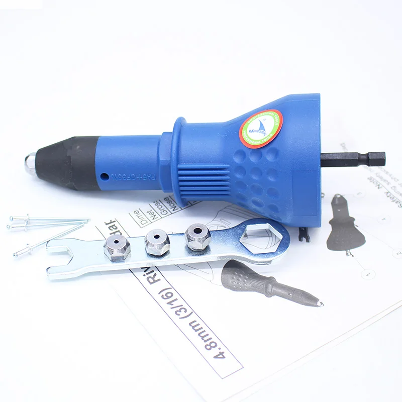 ERA 48 Electrical Rivets Tool Adaptor Cordless Drill Adapter Rivet Gun