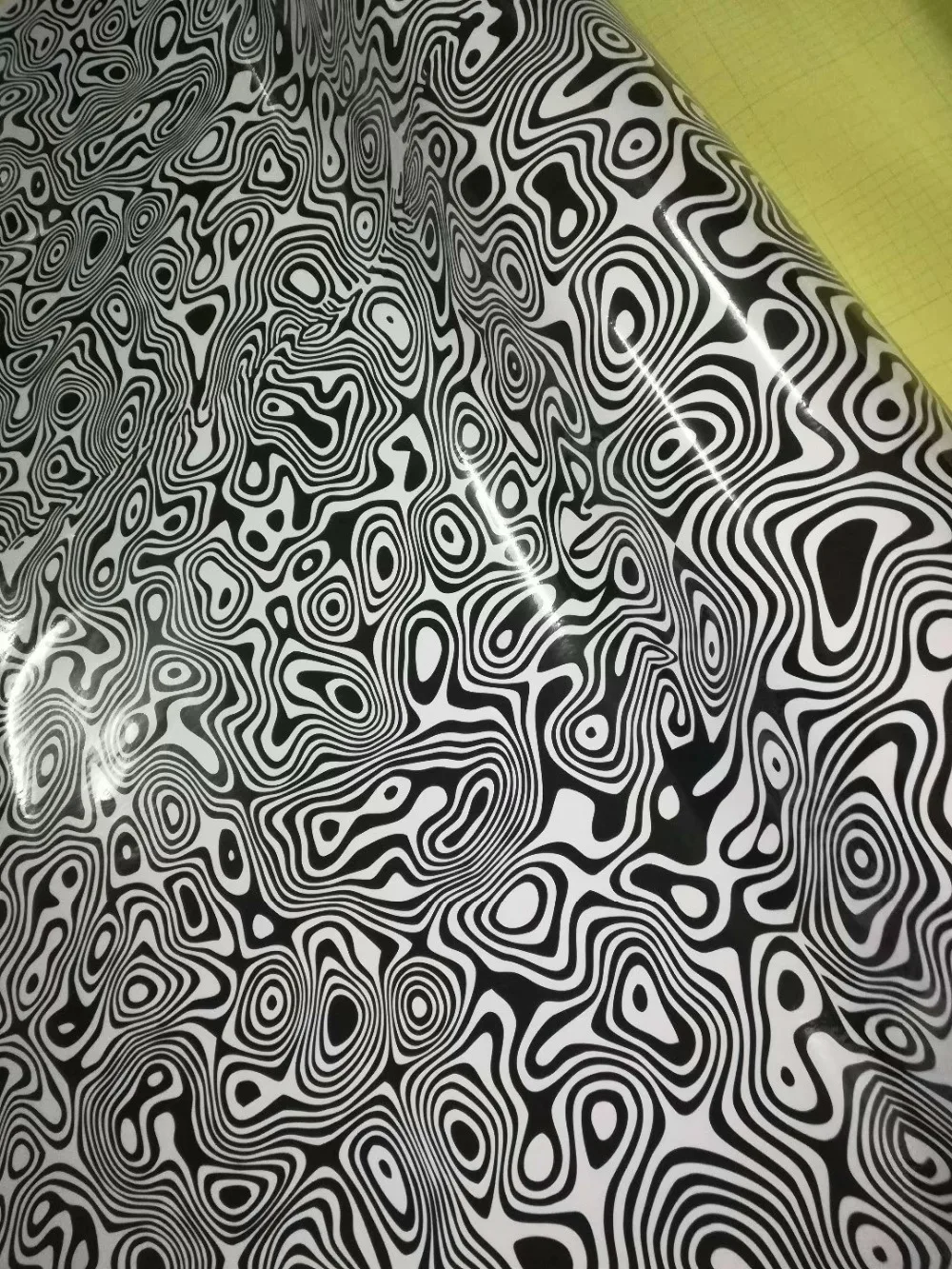 back white stickerbomb vinyl car wrap film foil (2)