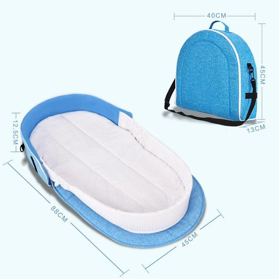 Портативная кроватка с антимоскитным покрытием детская сумка с антимоскитным покрытием для мамы пеленка для мамы сменная кровать для путешествий