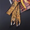 17 Colors Animal Print 2022 New Bag Skinny Silk Scarf For Women Luxury Brand Foulard Women Tie Fashion Head Scarves For Ladies ► Photo 2/6