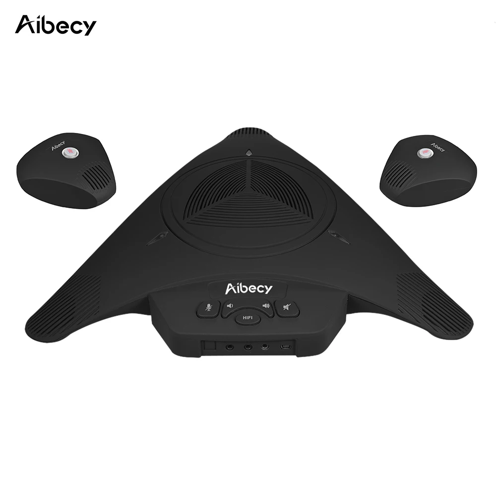 Aibecy MST-X3 EX USB микрофон конференц-связи громкоговоритель 2 Расширенный микрофон 8 м 360d аудио звукосниматель для компьютера телефон Skype, MSN QQ PC