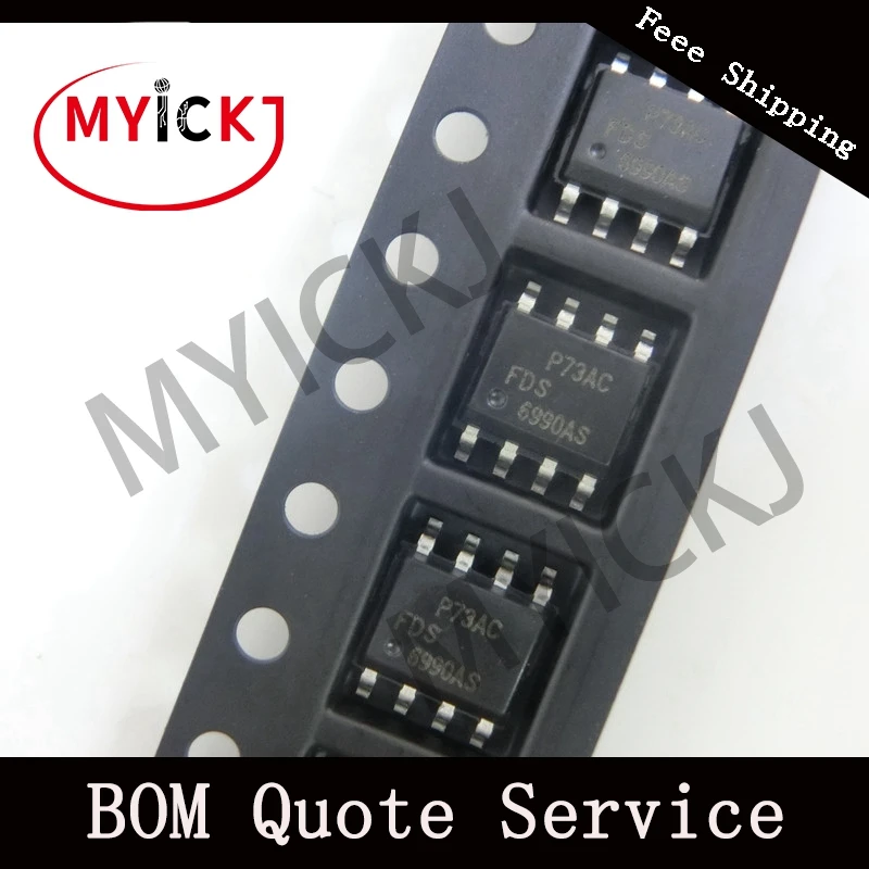 

10PCS FDS6990AS MOSFET 2N-CH 30V 7.5A 8SOIC IC-CHIP