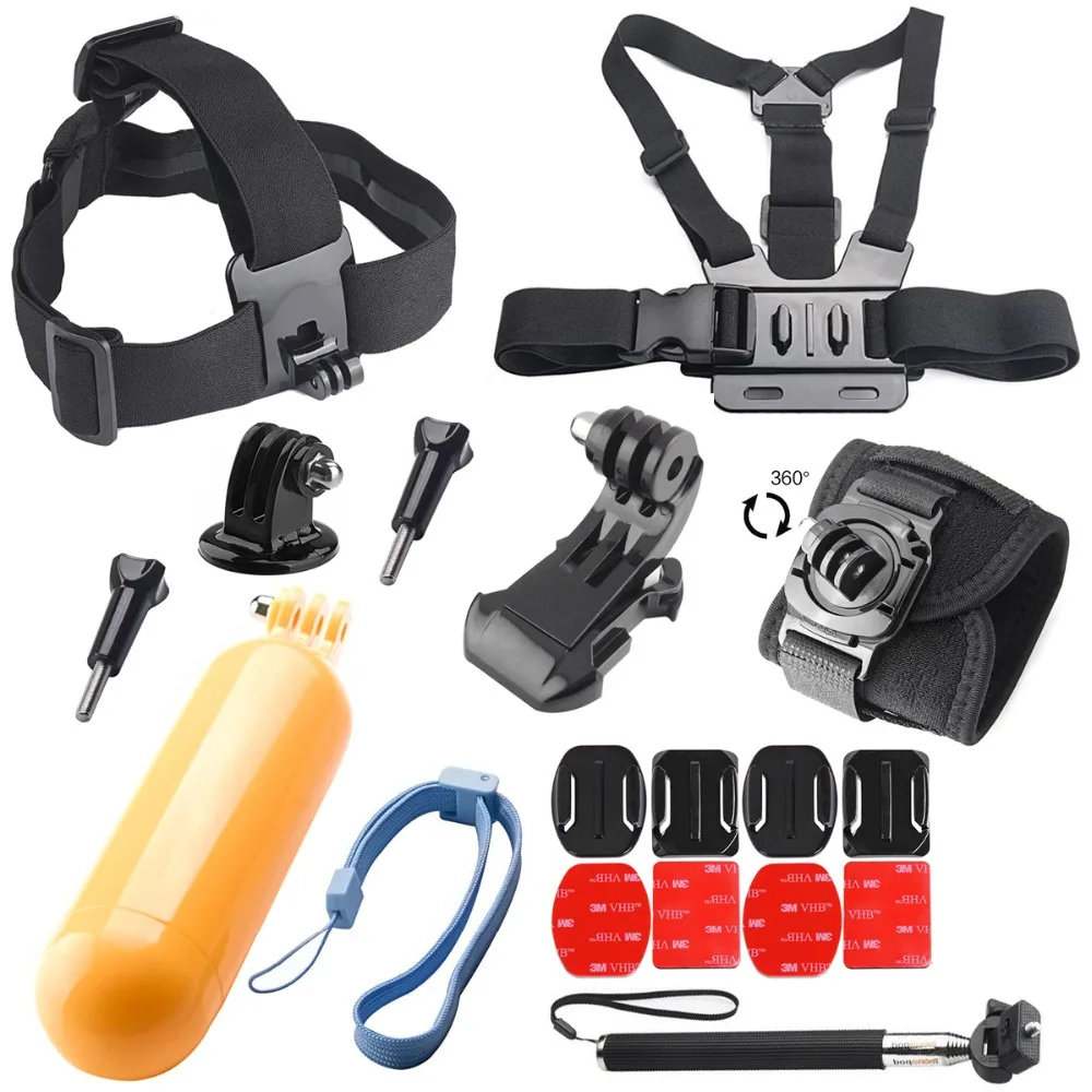 Accessories for Gopro hero 5 6 Chest Mount For Xiaomi Yi 4K Eken H9 Strap SJCAM SJ4000 Go pro Hero Action Camera | Электроника