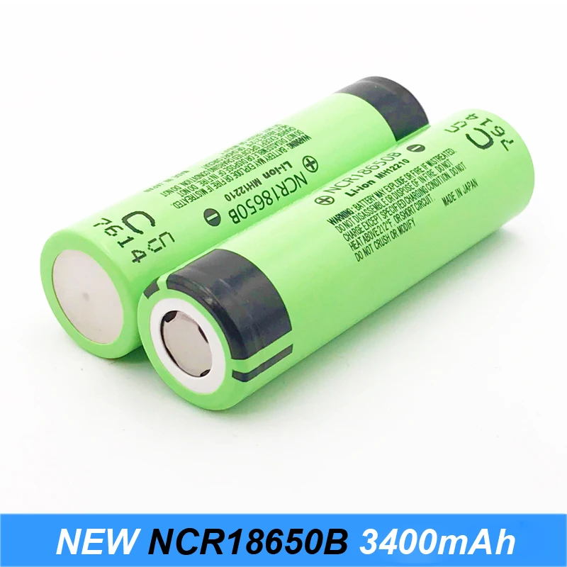 Новый оригинальный NCR18650B 34B 3 7 V 18650 3400 mAh литий ионная аккумуляторная батарея для