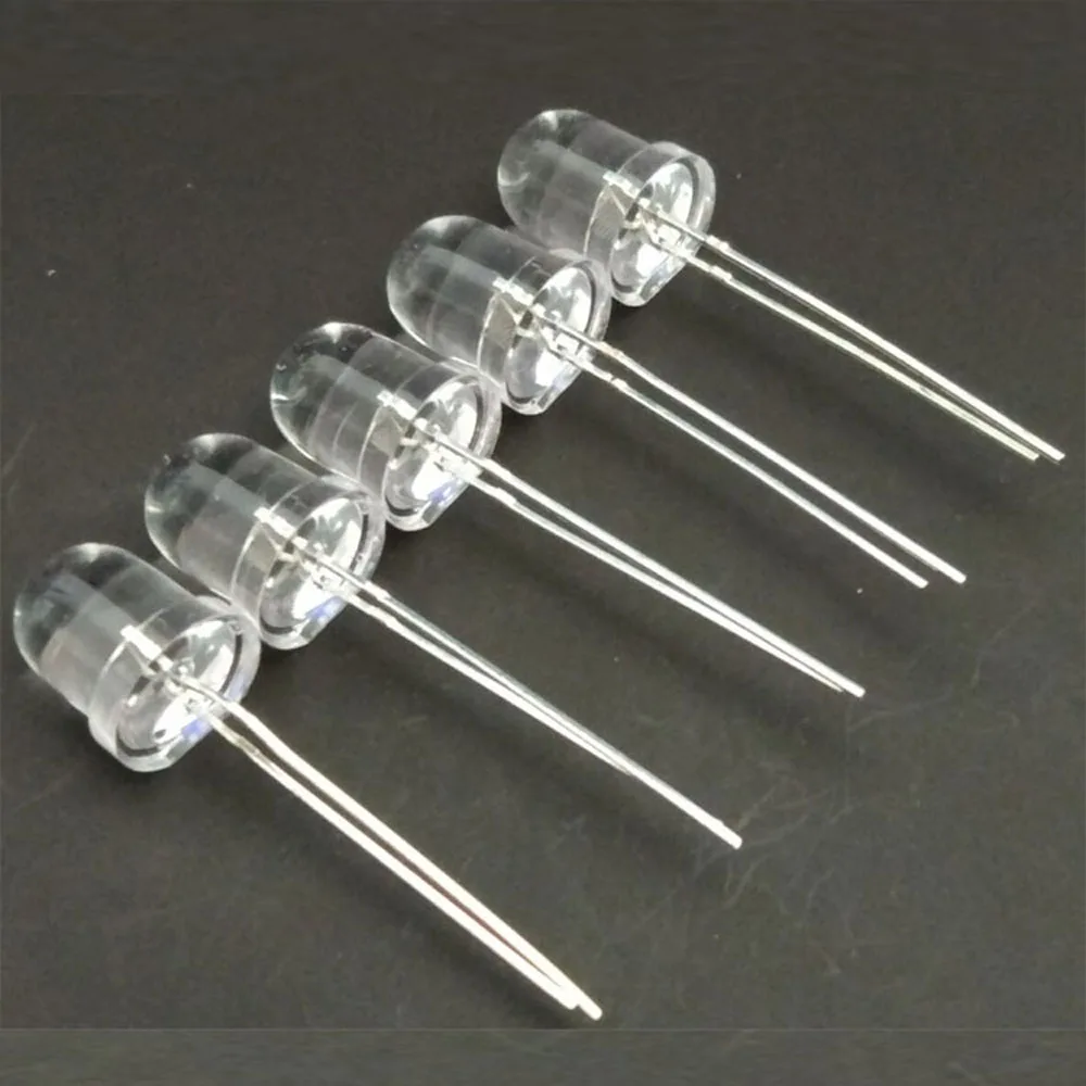 20PCS/LOT 8mm 850nm IR LED Infrared Diode Lamp 60 degrees For