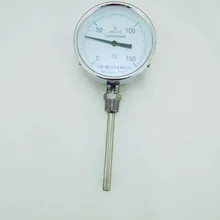Биметаллический термометр датчик температуры 0-50~ 500 градусов L = 100,1/" BSP WSS413