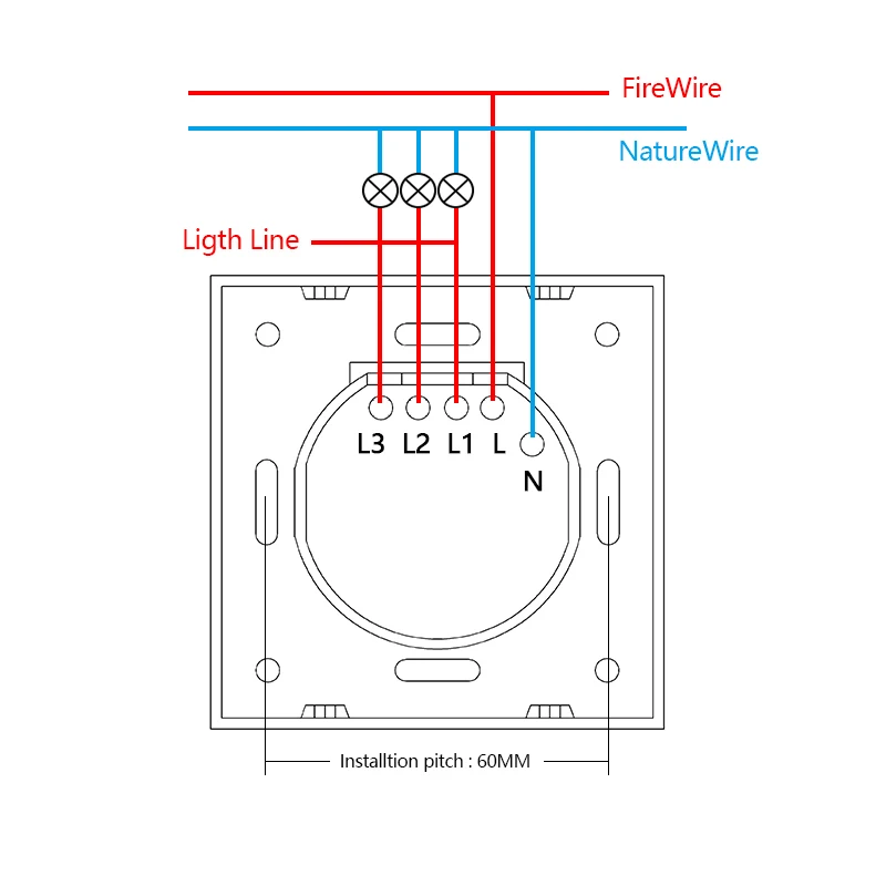 SESOO wifi Smart Touch Switch 3-Band APP беспроводной дистанционный светильник настенный переключатель Хрустальная стеклянная панель работает с Alexa/Google Home