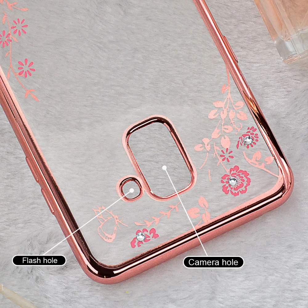 For-Samsung-Galaxy-A8-Plus-2018-Case-Plating-Secret-Garden-Luxury-Diamond-Tpu-Case-for-A8 (5)