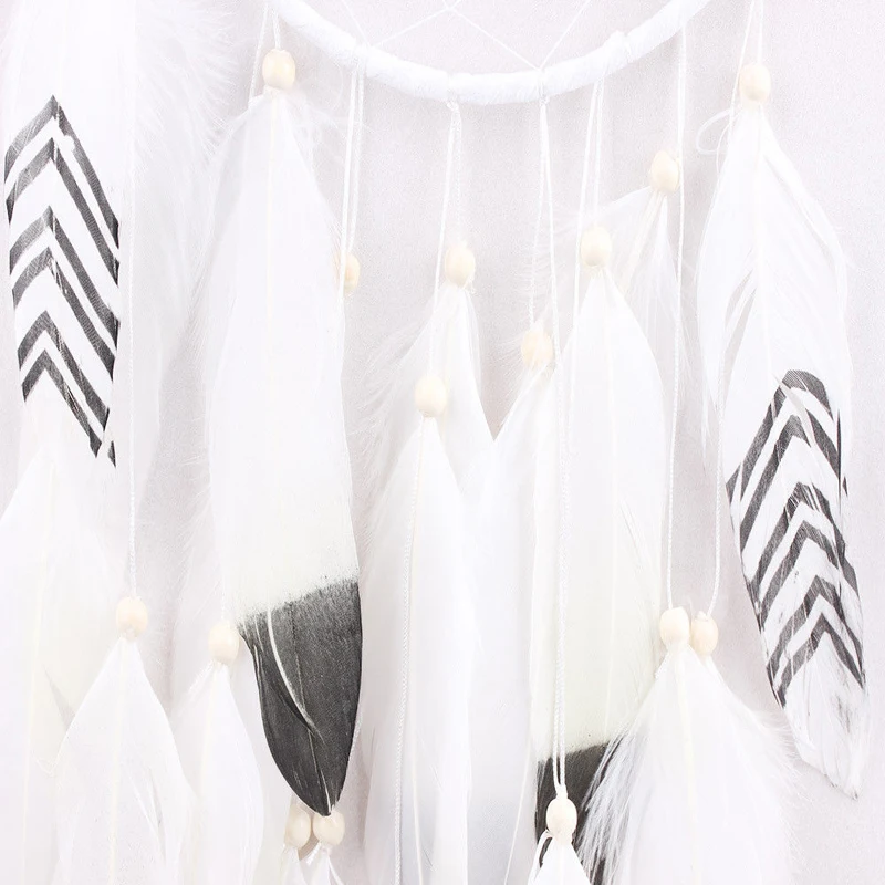 2019 new White Big Indian Hanging Dream Catcher Handmade Craft Car Wall Decoration