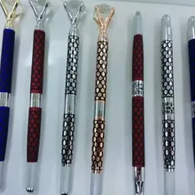 10 шт Лучшая цена Microblade Татуировка вышивка бровей ручка с 10 булавками иглы