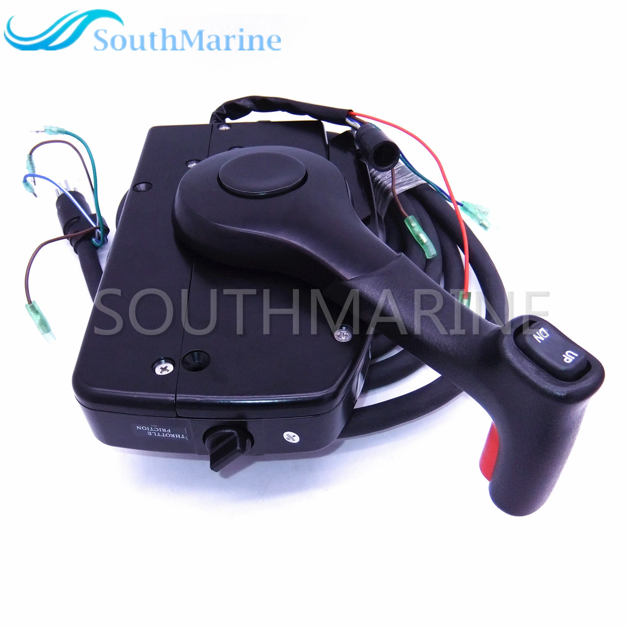 Outboard Engine Side Mount Remote Control Box with 8 Pin for Mercury 881170A15 Marine Boat Motor Side Mount Remote Control Box