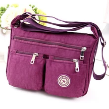 Новая Европейская и американская мода, сумка-мессенджер на плечо, парусиновая сумка, легкая, водонепроницаемая, нейлоновая, ткань Оксфорд, дорожная сумка