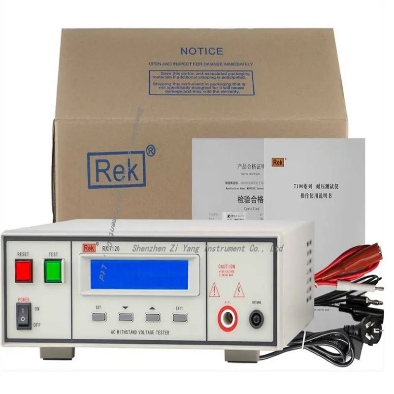 

AC 0-5KV DC 0-6KV programmable AC DC withstand voltage tester RK7120