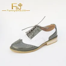 Зеленые и белые двухцветные туфли-броги, туфли-оксфорды из лакированной кожи на шнуровке, привлекательные, несравненные, благородные, пикантные, элегантные, FSJ