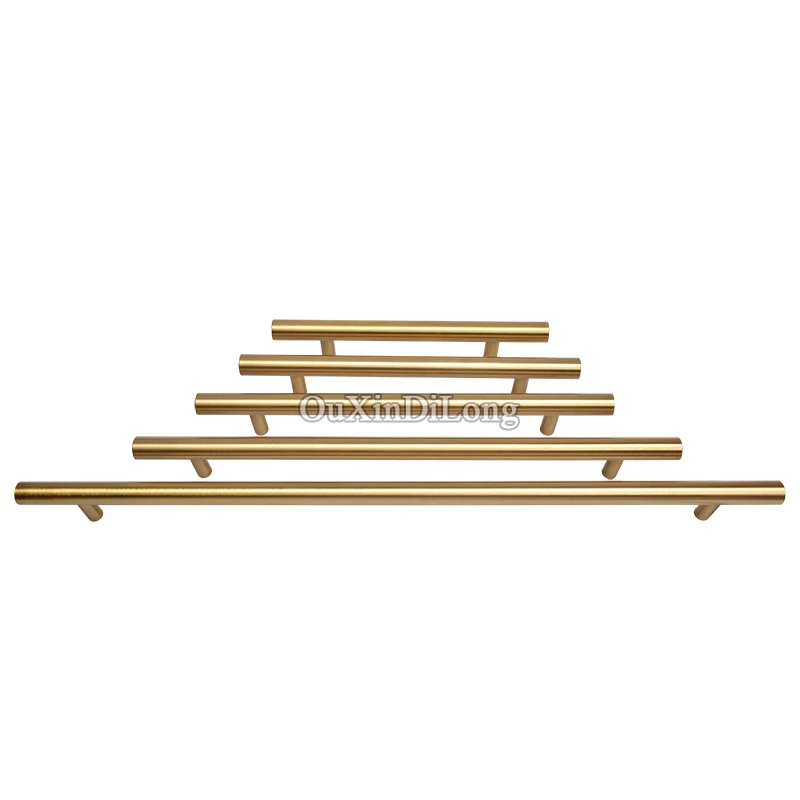 buy High Quality 4PCS European Solid Brass Cabinet Pulls Handles Kitchen Cupboard Wardrobe Drawer TV Cabinet Door Handles and Knobs