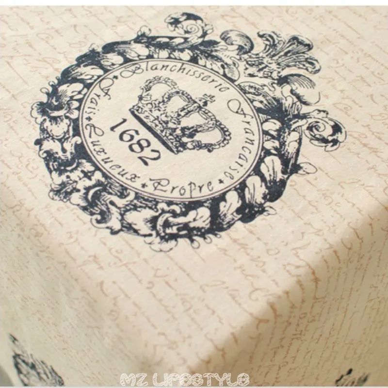 

Buulqo 90*150cm printed positioning retro upholstery cotton and linen blend tissue DIY sofa curtain tablecloth home decor fabric