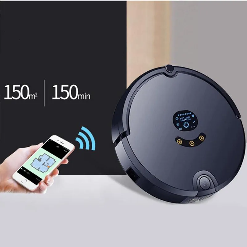 

Low Noise Wet & Dry Remote Control Vacuum Cleaner Robot