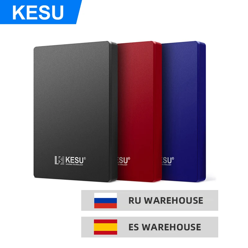 KESU 2.5" Portable External Hard Drive USB 3.0 120GB 160GB