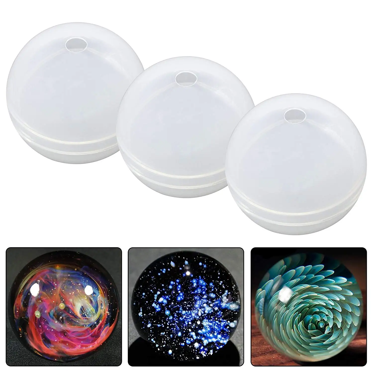 

DIY Paperweight Silicone Mold for Polymer Clay, Crafting, Resin Epoxy, Jewelry Making 3-Bundle