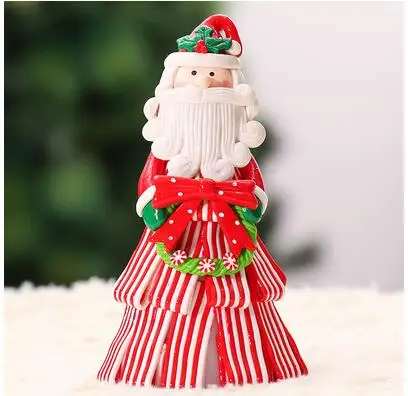 

Christmas gift candle Silicone mold handmade soap mold Christmas decorations cake decorative mold Santa Claus Snowmen old man