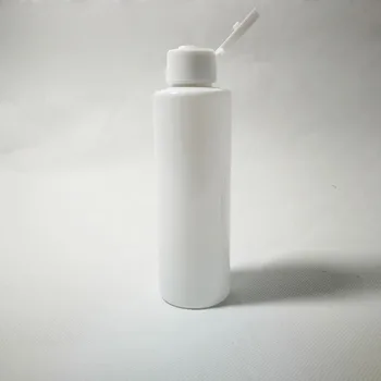 

30X150ml Plastic Cosmetic white Bottle Empty Refillable Travel use Shampoo Lotion Cream Sample Package Containers Free Shipping
