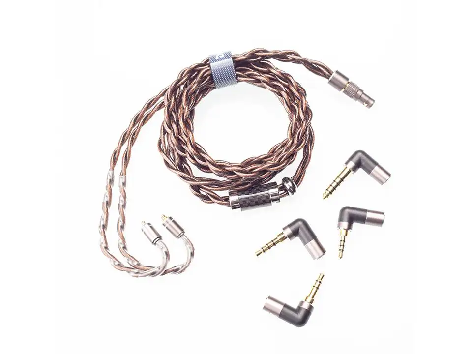DUNU HULK MMCX/2Pin 0,78 мм Litz одиночный Кристалл Медь HiFi Съемный разъем наушников кабель обновления(2,5 мм/3,5 мм/4,4 мм