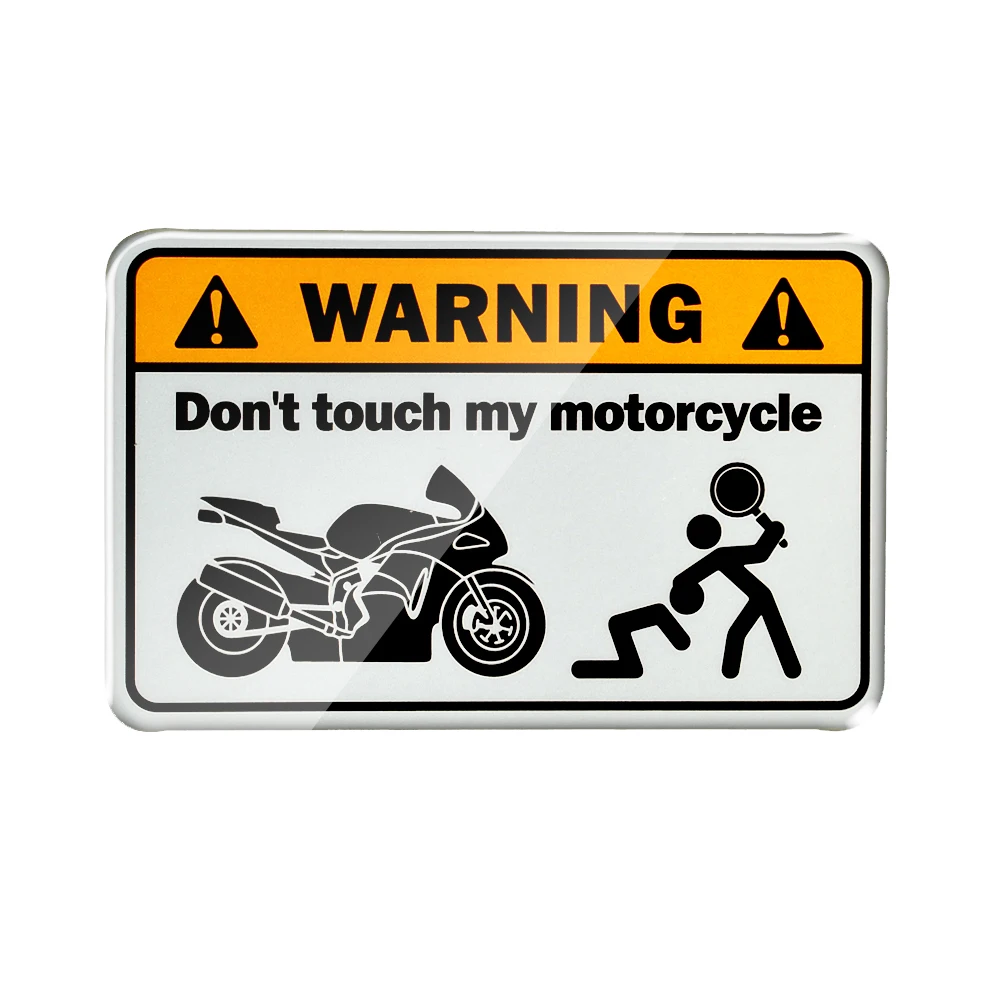 Наклейки Don't Touch My мотоциклетные наклейки на мотоцикл бак чехол для Kawasaki Suzuki Ducati
