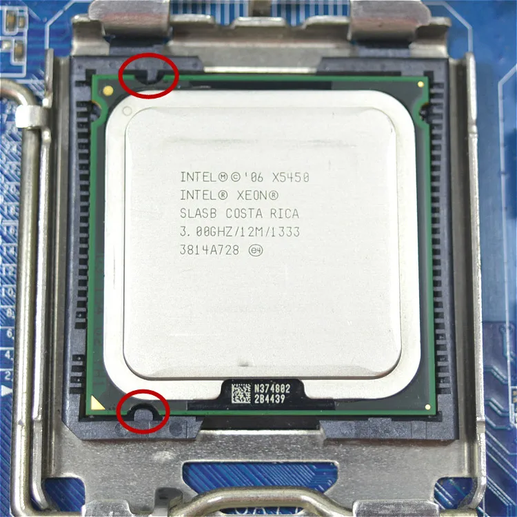 Processador Intel xeon x5450 3.0ghz, funciona em placa-mãe lga 775