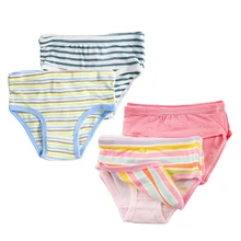 6 Piece Lot Boys Girls Briefs 100 Organic Cotton 2 8Y Baby Underwear Kids High Quality