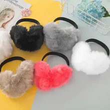 Теплые Меховые Наушники унисекс для женщин и мужчин; Зимние теплые наушники для девочек; Теплые Меховые Наушники унисекс