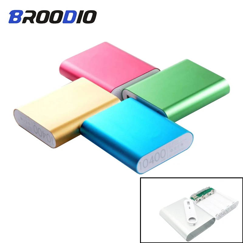 

Power Bank Case 4Ч18650 Battery Holder For Mobile Phone Charger Box DIY Kit 18650 USB Charging Storage Shell For Xiaomi
