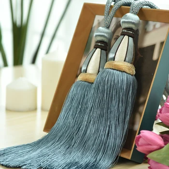 

Curtain Straps Hanging Ball Tied Ball Tied Rope Hanging Ball Hanging Spike Tennis Tied Flower Hook Decorative Ball Tass CP120-40