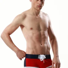 Мужские плавки с низкой талией, badpak zwembroek jongens, мужские спортивные шорты для пляжа, быстросохнущие